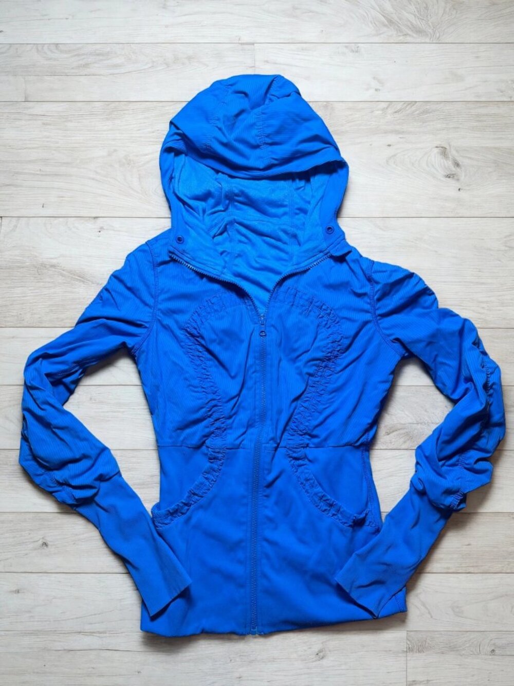 Lululemon Dance Studio Jacket III Cornflower Blue Reversible Size 8